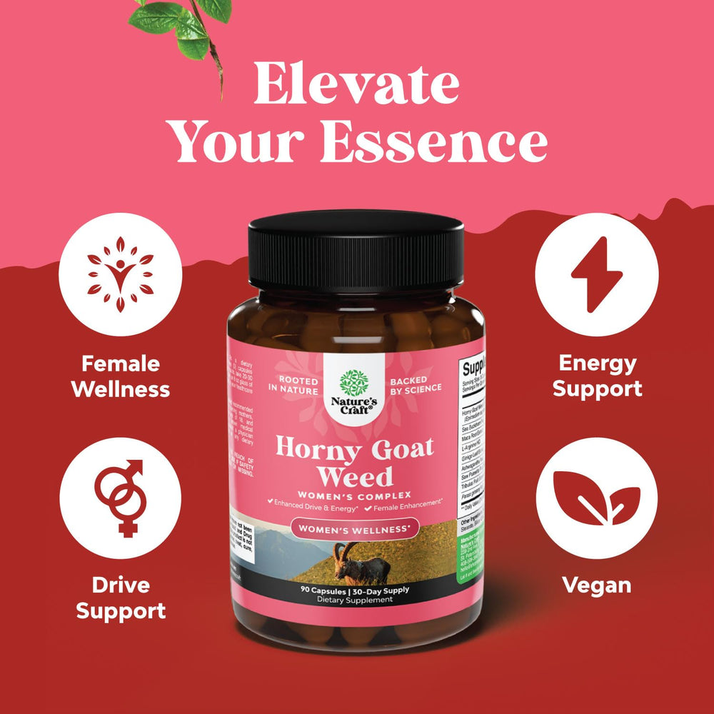 Herbal blend featuring Maca Root and Tribulus Terrestris