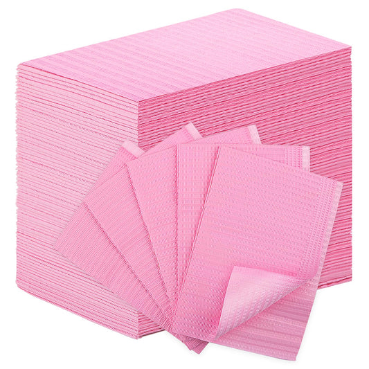 Machine-Ya 80-piece nail mat folded for quick disposable use and clean work area.