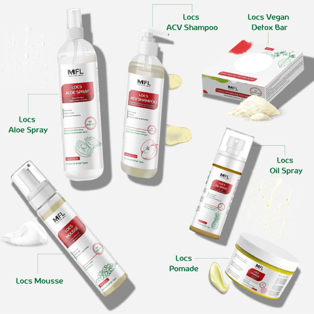 Made For Locs Vegan Detox Bar foam detail emphasizes plant-based botanicals