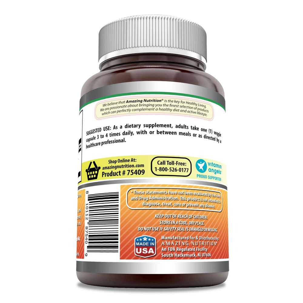 Made in USA seal indicating purity and potency