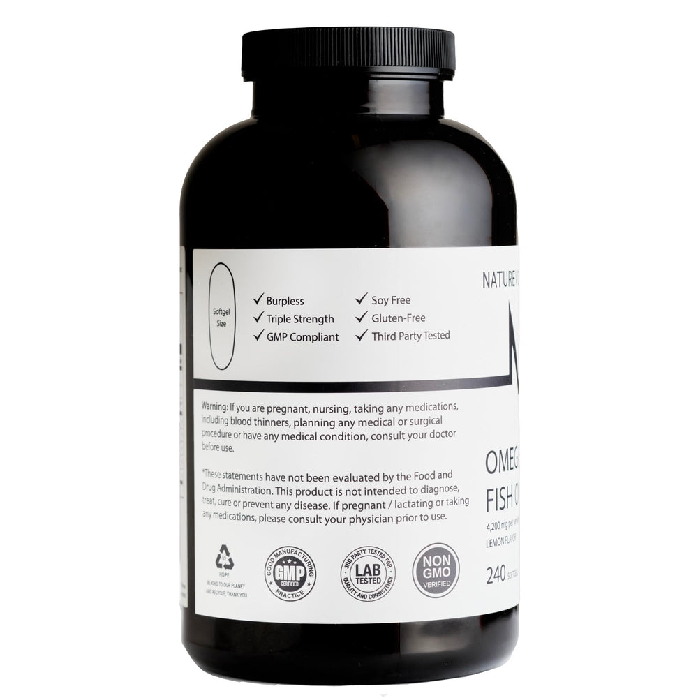 Made in USA GMP-certified omega-3 fish oil production