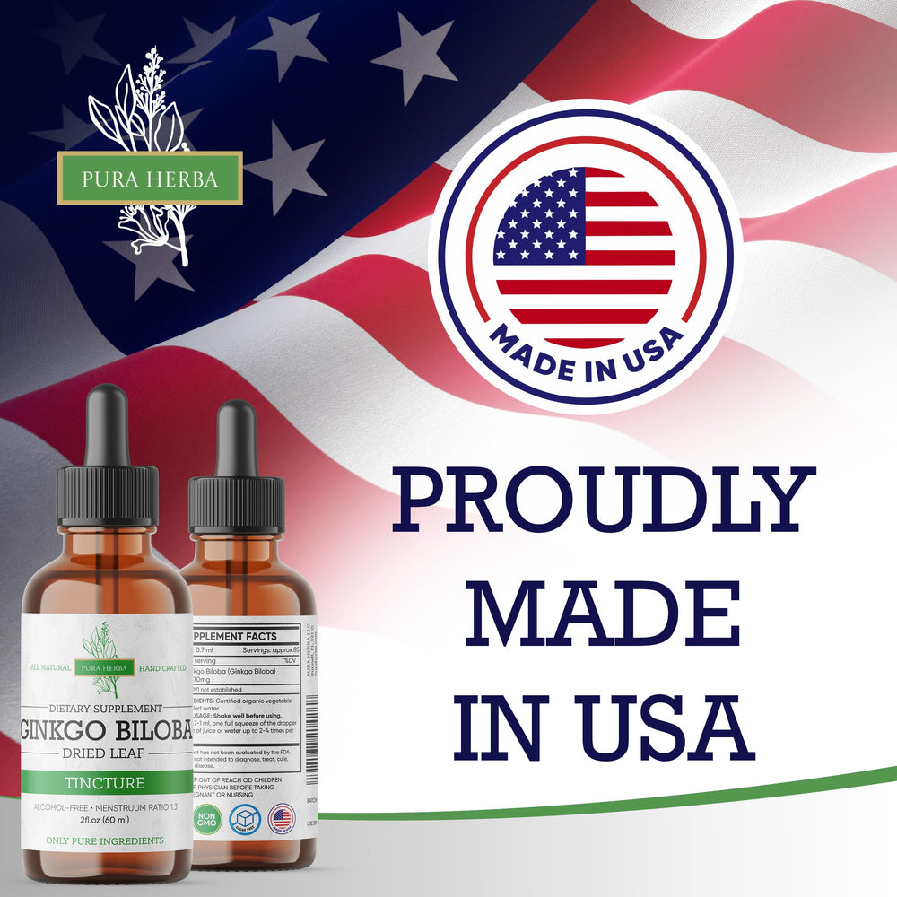 Made in USA label on bottle