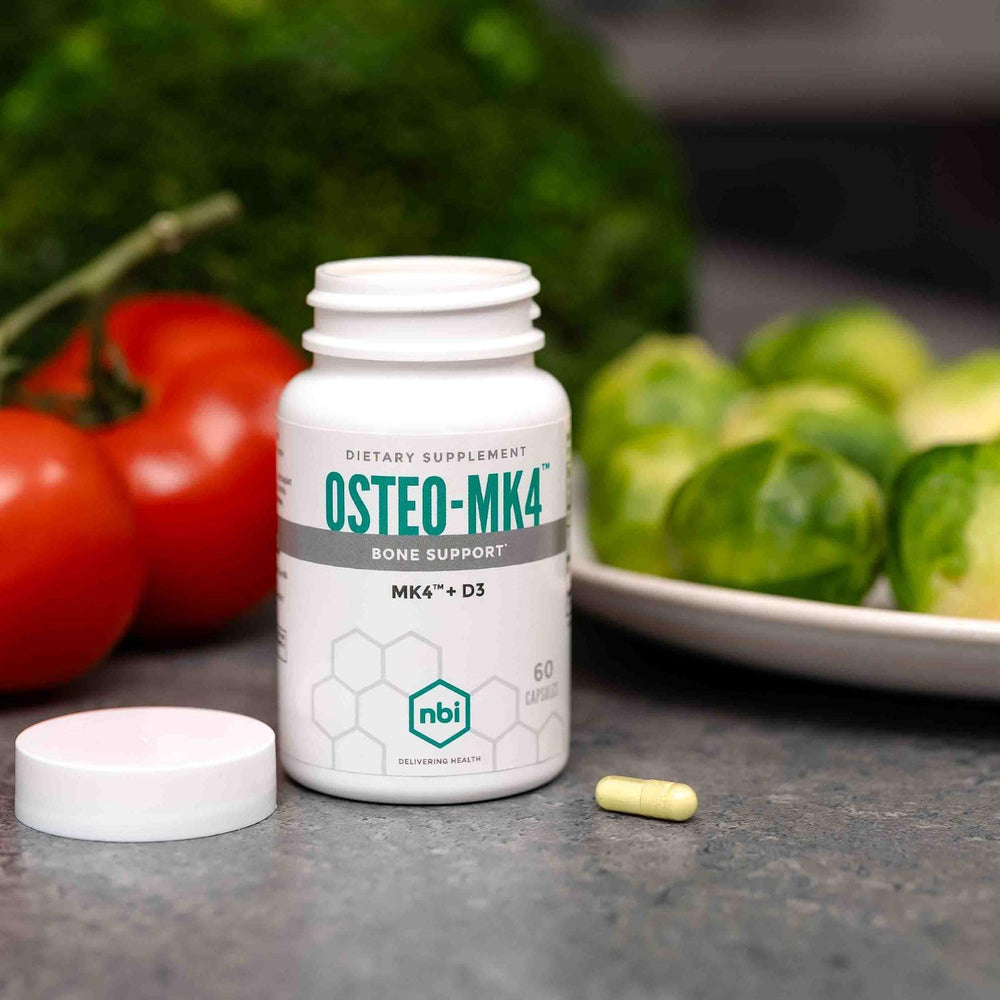 Made in USA label for Osteo-MK4 bottle