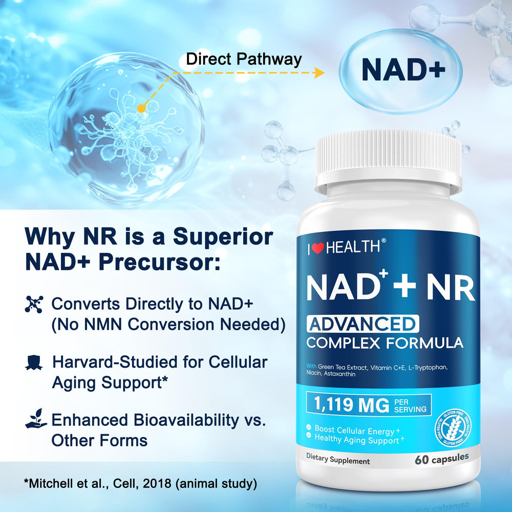 Made in USA seal on NAD supplement label