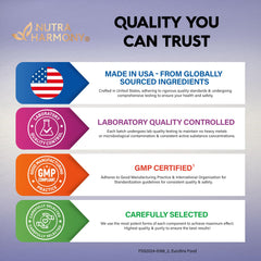 Made in USA supplement packaging