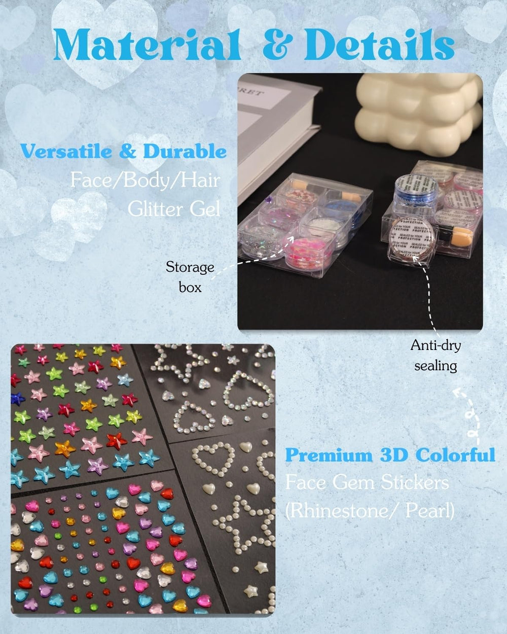 Maffuno applicator brushes ensure smooth gel application and clean removal.