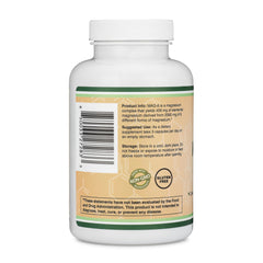 Provides 100% daily value of magnesium per serving (426 mg)