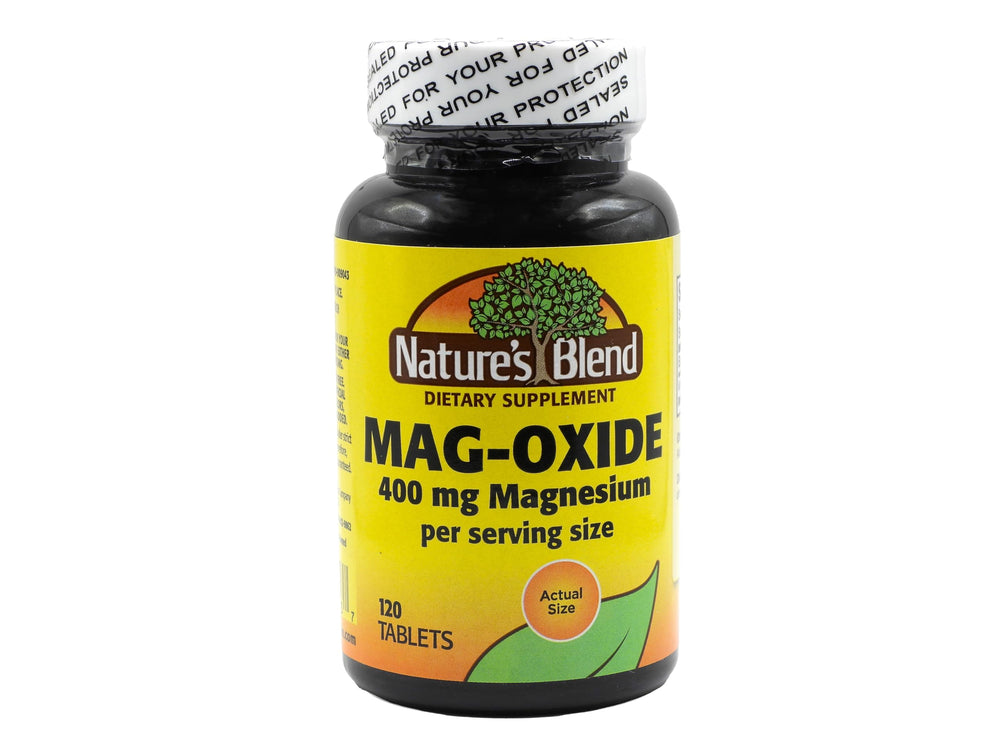 Mag-Oxide 400mg Tablet supplement bottle
