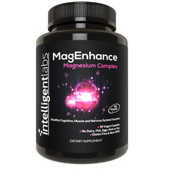 MagEnhance Magtein Magnesium Complex bottle with 90 capsules