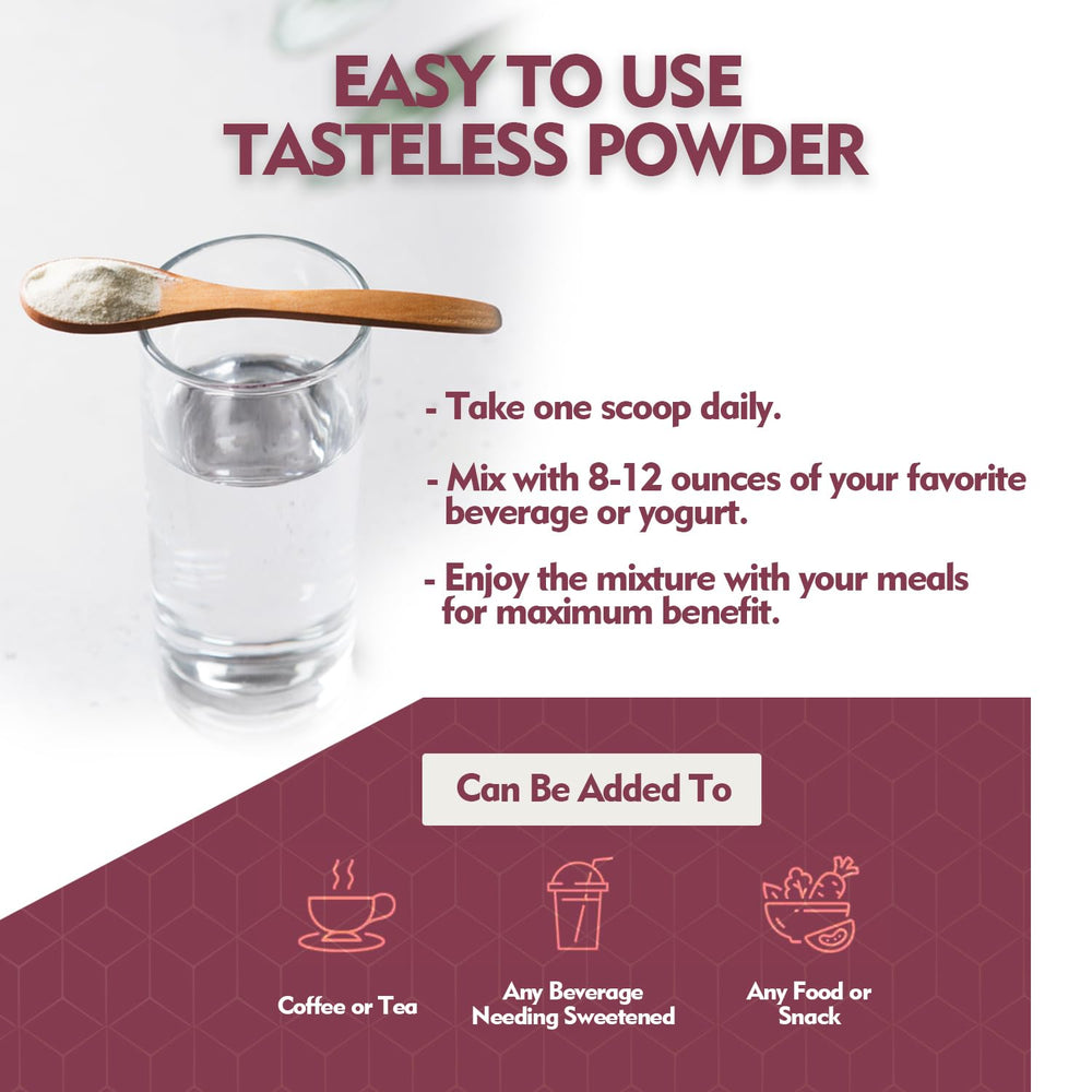 MagHealth Inositol Powder bottle with label and serving size info