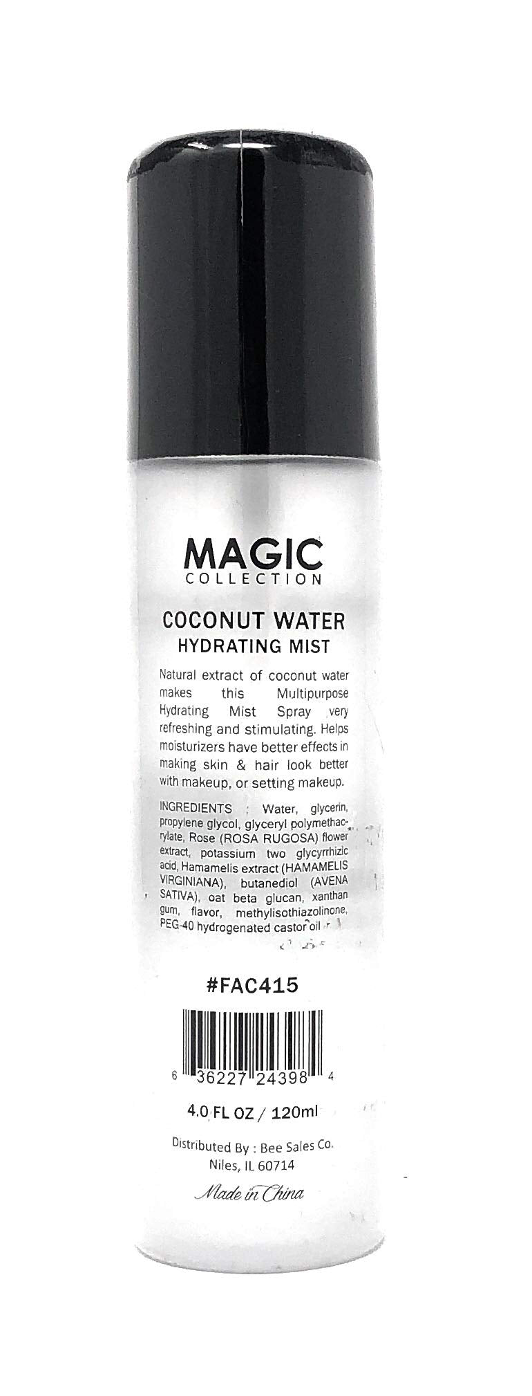 Magic Collection Hydrating Mist multi-use spritz for skin, hair, and body hydration.