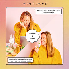 Ashwagandha, L-Theanine, and Turmeric in Magic Mind formula