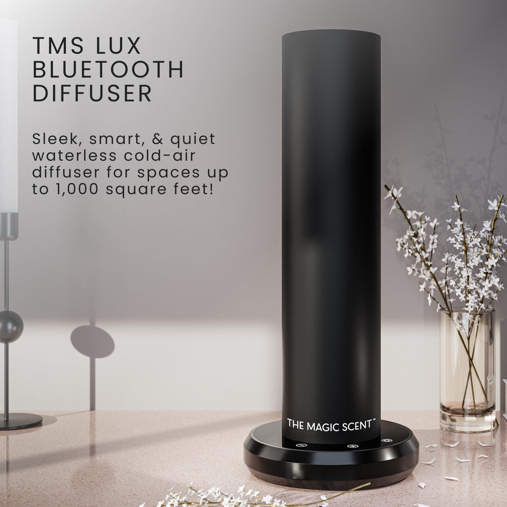 The Magic Scent app interface controlling diffuser