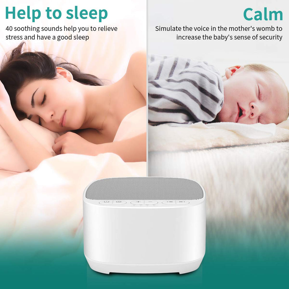 Magicteam Sleep Sound Machine compact dimensions fit small spaces.