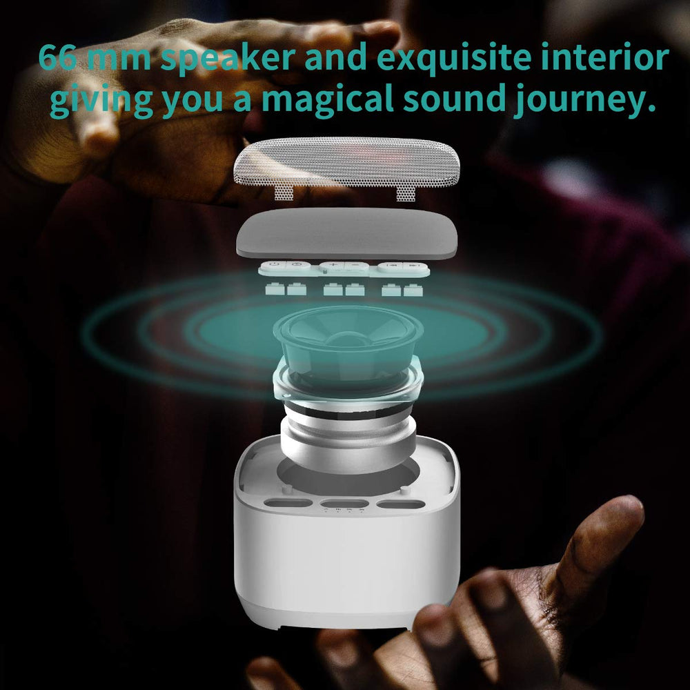 Magicteam Sleep Sound Machine timer settings show flexible sleep duration options.