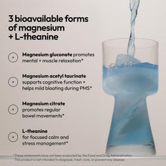 Powder being poured into a glass