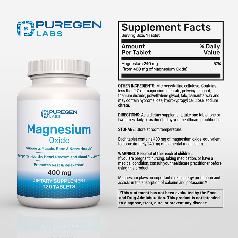 Three-pack magnesium supplement packaging showing 360 count total
