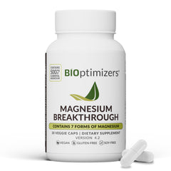 BIOptimizers Magnesium Breakthrough Complex bottle on a clean surface