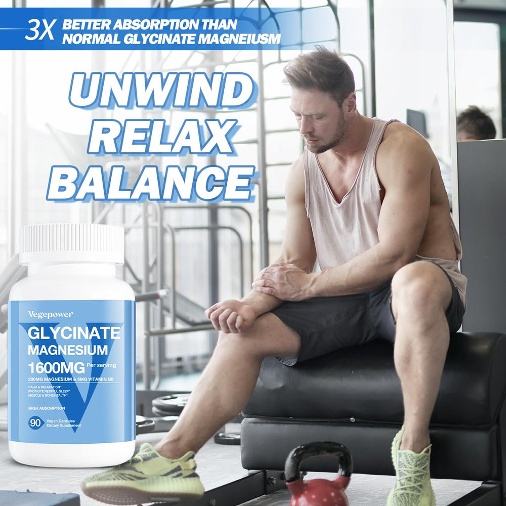 Family-friendly, vegan magnesium glycinate capsules