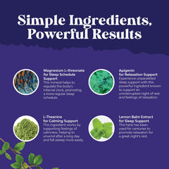 Magnesium sleep aid capsules for restful sleep
