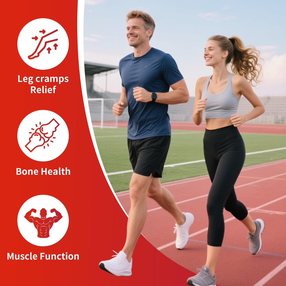 Calcium, Vitamin D3, Zinc and probiotic ingredients highlighted on label