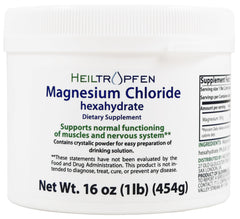 Pharmaceutical grade magnesium chloride hexahydrate with USP, BP, and Ph.Eur.