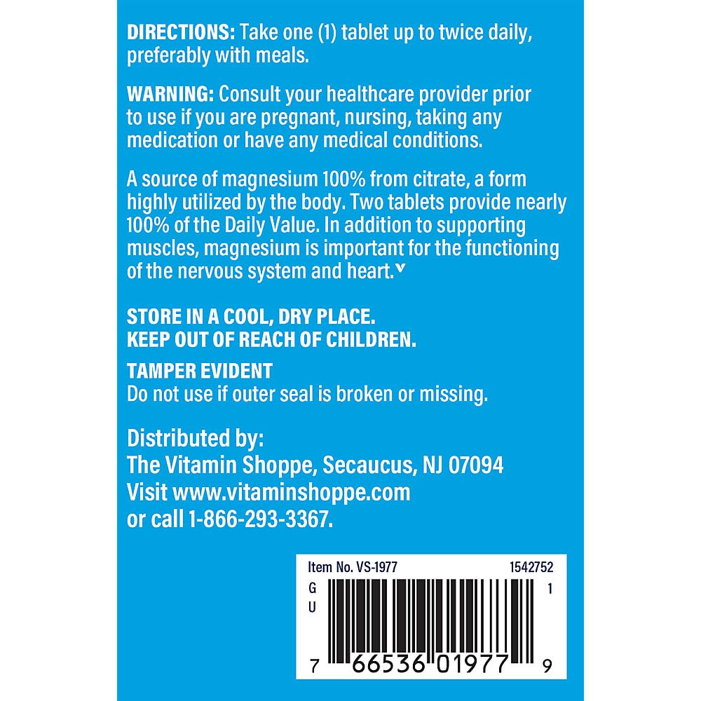 Nutrition facts panel showing daily value