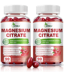 Magnesium citrate softgels with Vitamin D3, B6 and cranberry extract