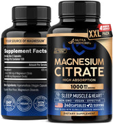 Bottle of Magnesium Citrate Capsules 1000mg