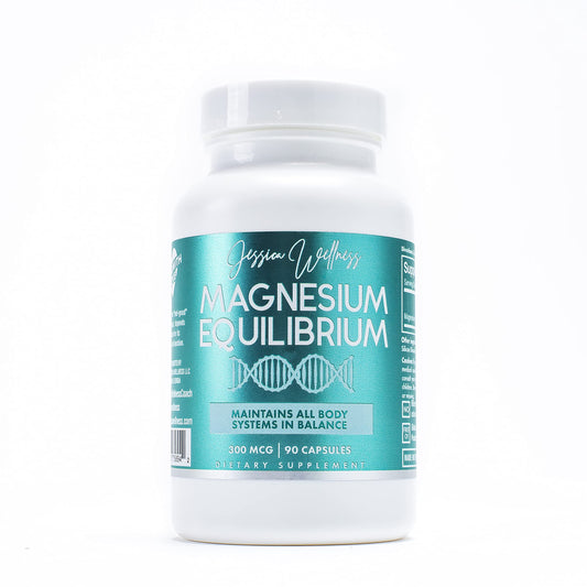 Front view of Magnesium Citrate Capsules bottle, 300mg per capsule, 90 count