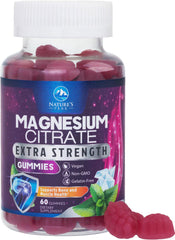 60-count bottle of Magnesium Citrate Gummies