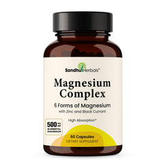 Magnesium Complex bottle front label