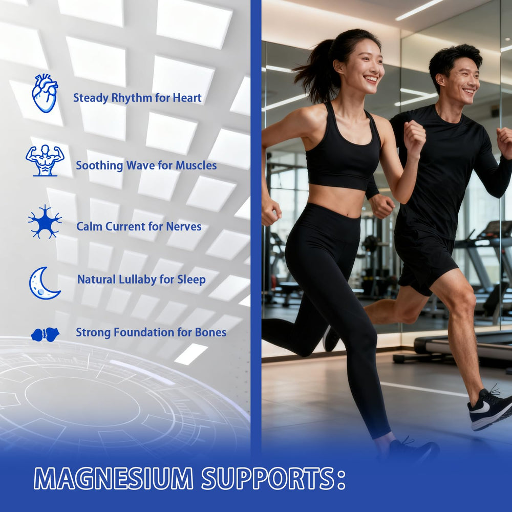 Bone health and energy production icons