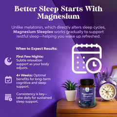 Advanced vegan magnesium complex for rest and mood