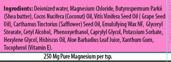 Relaxing scene showcasing hibiscus-scented magnesium cream