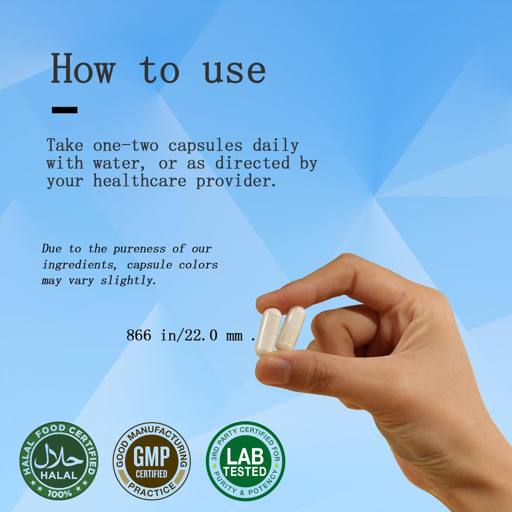 Family-friendly magnesium glycinate capsules