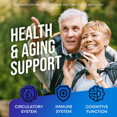 Kids-friendly magnesium glycinate capsules illustration