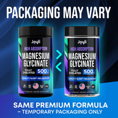 GMP-certified JOYLI packaging and vegan capsules