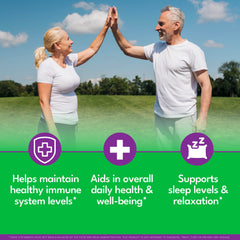 Ingredient list and purity details for Magnesium Glycinate 500mg