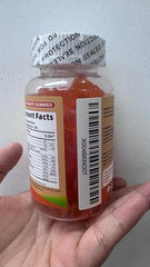 Vegan, gluten-free, sugar-free labeling on Magnesium Glycinate Gummies