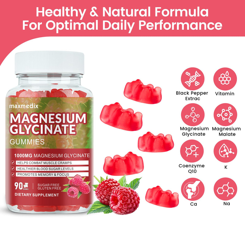 Product packaging and bottle with 90 gummies