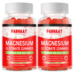 Product photo: Magnesium Glycinate Gummies Strawberry 120 count