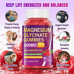 Ingredients panel highlighting the clean formula of the gummies
