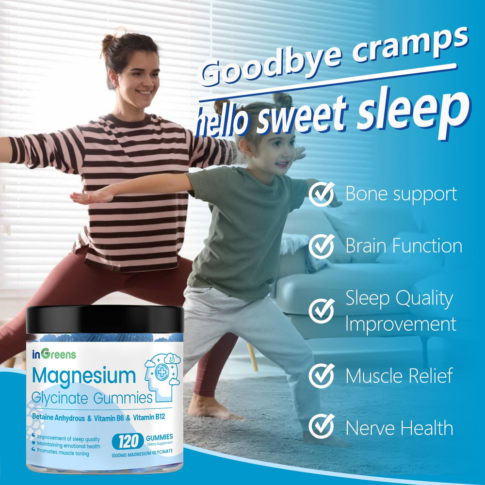 Graphic illustrating sleep, relaxation, and focus benefits of the gummies