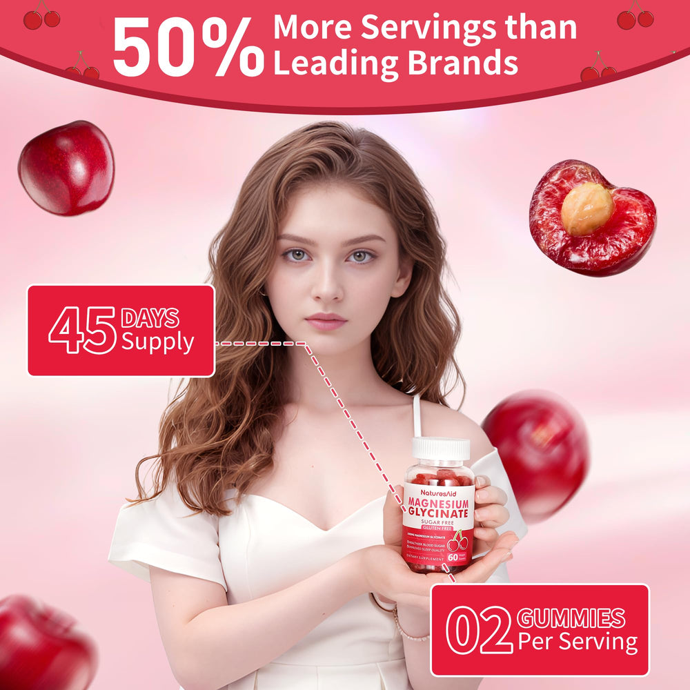 60-count cherry gummies packaging