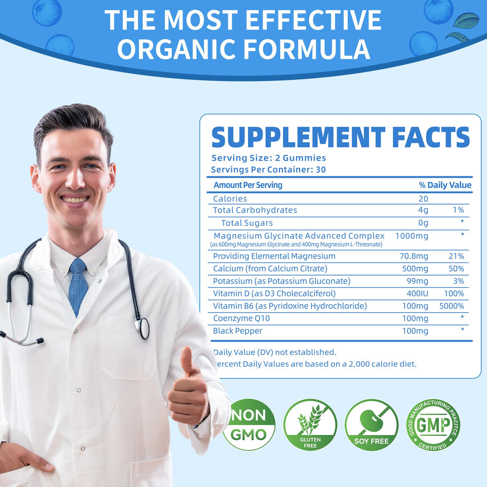Vitamins D and B6 with calcium and potassium in gummies