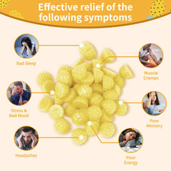 Ingredients panel with vitamin D, B6, CoQ10 and minerals