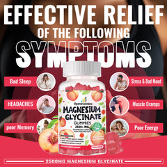 Label listing magnesium, Vitamin D, B6, calcium, potassium and CoQ10