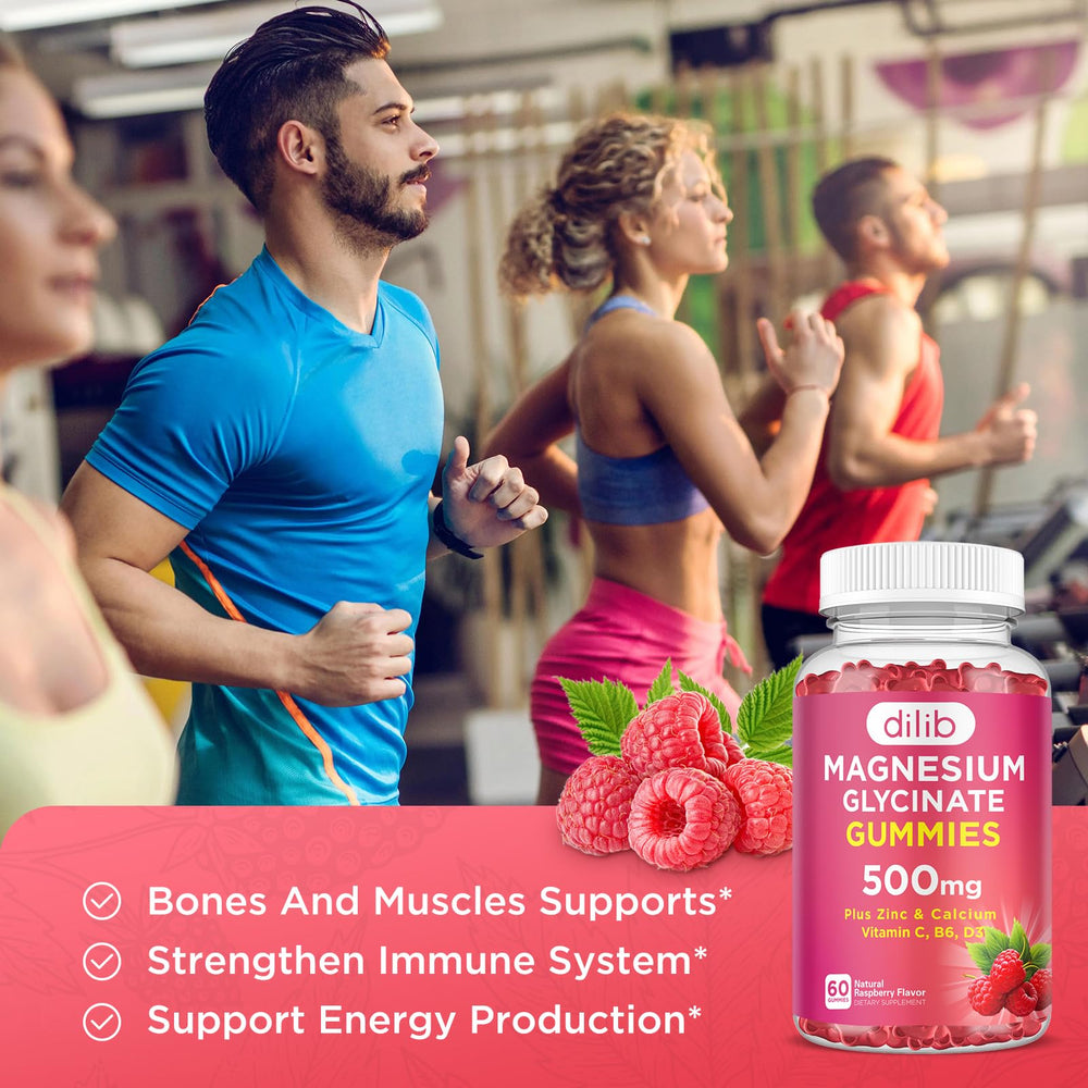 Sleep relief and relaxation with Magnesium Glycinate Gummies