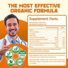 Gummies with vitamin d b6 coq10 and black pepper extract for digestion